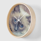 Horloge Chat ‎ (Angle)