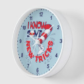 Horloge Chat Dans Le Casquette Je Connais Quelques Nouvell (Angle)