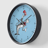 Horloge Chat dans le Casquette prend une chèvre (Angle)