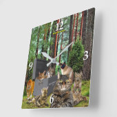 Horloge Chat de Schrodinger (Angle)