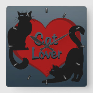 Horloge Chat Mignonne Amoureux des chats Horloge M