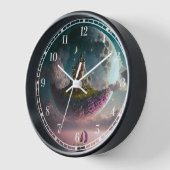 Horloge Château Dans L'Imaginaire De La Lune (Angle)