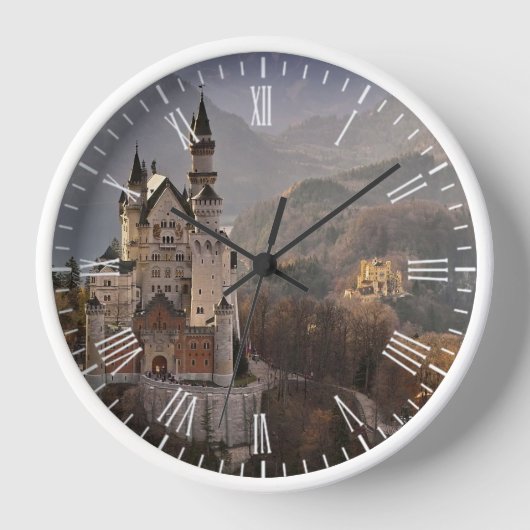 Horloge Château de Neuschwanstein Allemagne (Recto)
