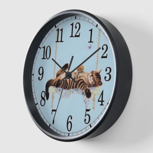 Horloge Chaton (Angle)