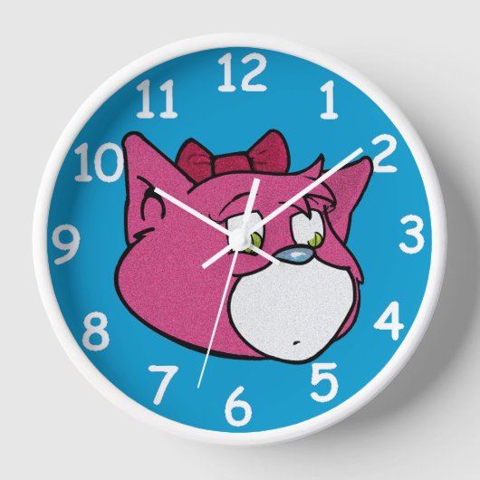 Horloge Chats Boomi (Recto)