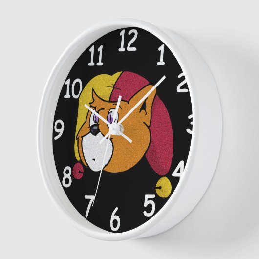 Horloge Chats Boomi (Angle)