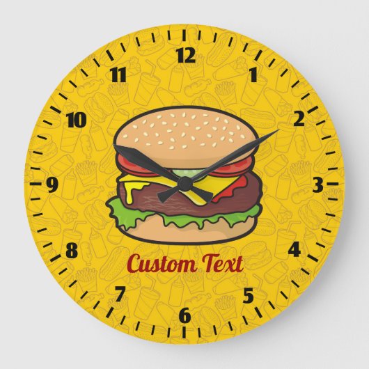 Horloge Cheeseburger (Recto)