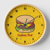 Horloge Cheeseburger (Recto)