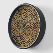 Horloge Cheetah Print pattern (Angle)
