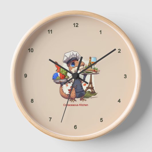 Horloge Chef français (Recto)