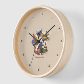 Horloge Chef français (Angle)