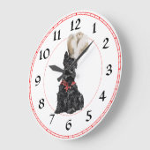 Horloge Chef Terrier Écossais (Angle)