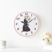 Horloge Chef Terrier Écossais (Maison)