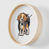 Horloge Chemise beagle Chien T (Angle)