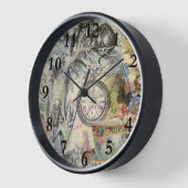 Horloge Cheshire Chat Alice Wonderland Classic (Angle)