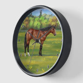 Horloge Cheval Brown Bay Quarter (Angle)