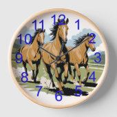 Horloge cheval de course (Recto)