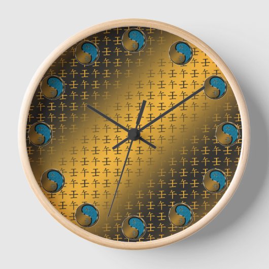 Horloge Cheval d'eau (Recto)