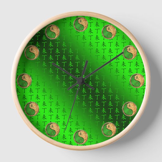 Horloge Chèvre de feu (Recto)