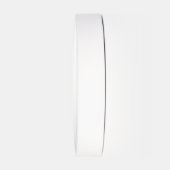 Horloge Chic Rond Noir Mur Rouge (Côté)