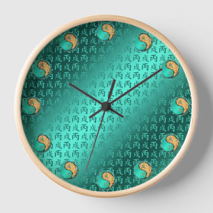 Horloge Chien de Feu