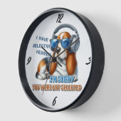 Horloge Chiens (Angle)