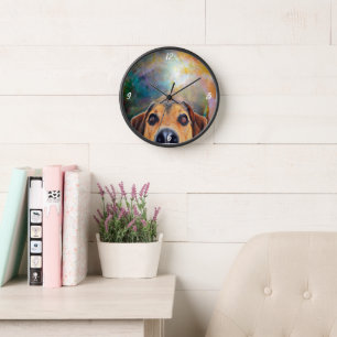 Horloge Chiens Mignons