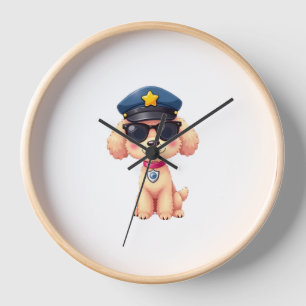 Horloge Chihuahua Vélo Chien Chien Cyclisme