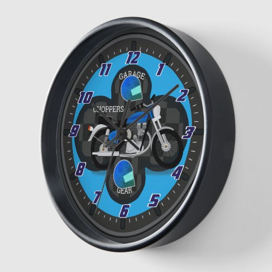 Horloge Choppers Garage (Angle)