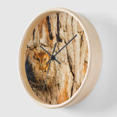 Horloge Chouette à cris de l'Est (Angle)