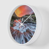 Horloge Chutes de courant continu | Parc national du Glaci (Angle)