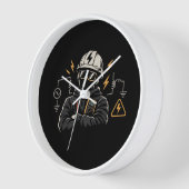 Horloge Circuits Actuellement Suranalysés - Électrique (Angle)