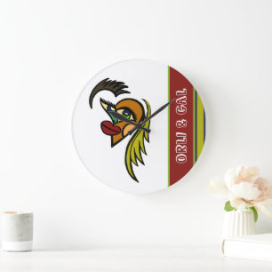 Horloge circulaire personnalisée