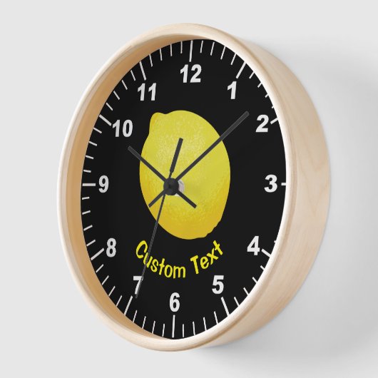 Horloge Citron (Angle)