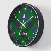 Horloge Clan Davidson Tartan (Angle)