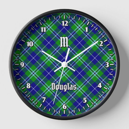 Horloge Clan Douglas Tartan (Recto)