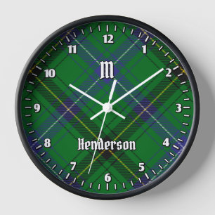 Horloge Clan Henderson Tartan