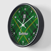 Horloge Clan MacArthur Tartan (Angle)