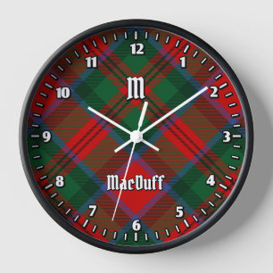 Horloge Clan MacDuff Tartan