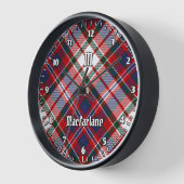 Horloge Clan MacFarlane robe Tartan (Angle)