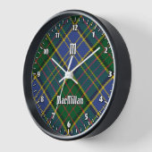 Horloge Clan MacMillan Chasse Tartan (Angle)