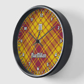 Horloge Clan MacMillan robe Tartan (Angle)