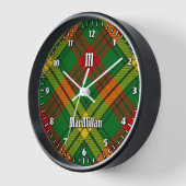 Horloge Clan MacMillan Tartan (Angle)