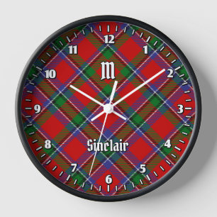 Horloge Clan Sinclair Tartan