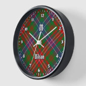 Horloge Clan Wilson Modern Tartan (Angle)
