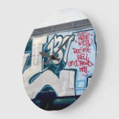 Horloge classique du graffiti Kel139 (Angle)