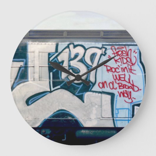 Horloge classique du graffiti Kel139 (Recto)