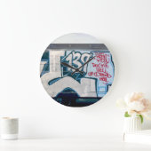 Horloge classique du graffiti Kel139 (Maison)