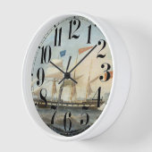 Horloge Clipper Ship the Marshall 1847 (Angle)