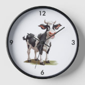 Horloge Clock Cow (Recto)